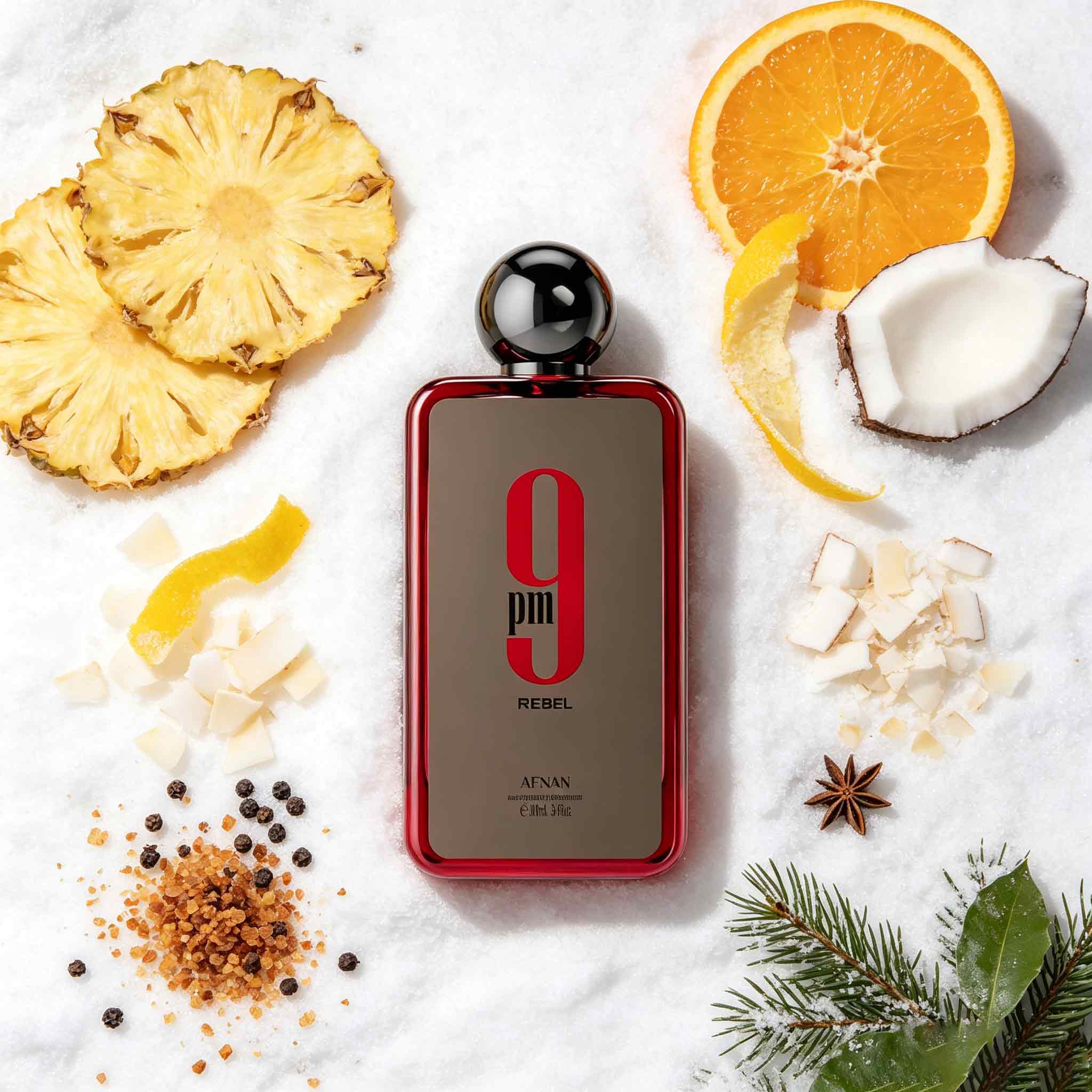 Home Fragrance Red Wine - Afnan 9pm Rebel Eau De Parfum