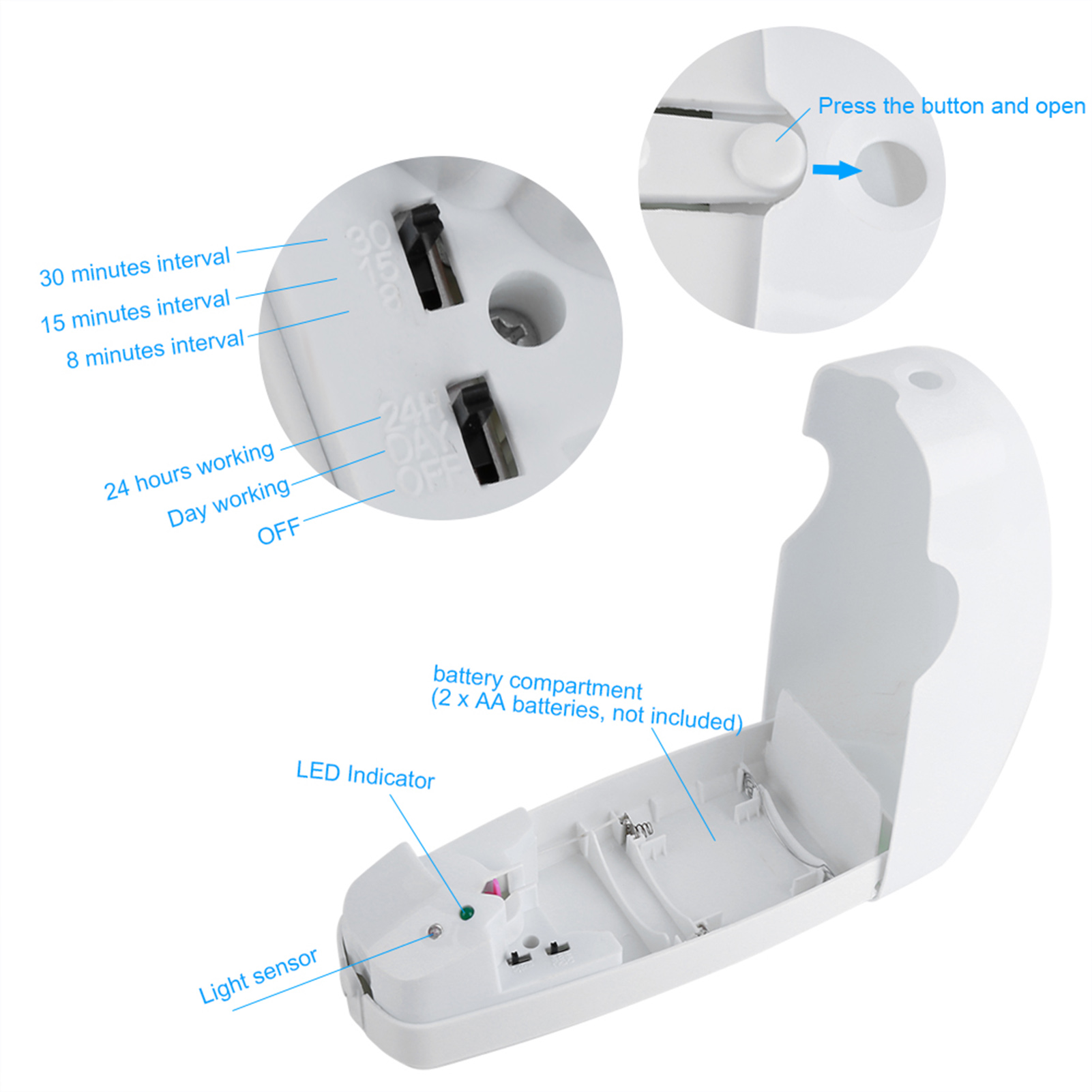 Dispensador Automático de Aero - Home Fragrance Automatic Spray avaliação e preço