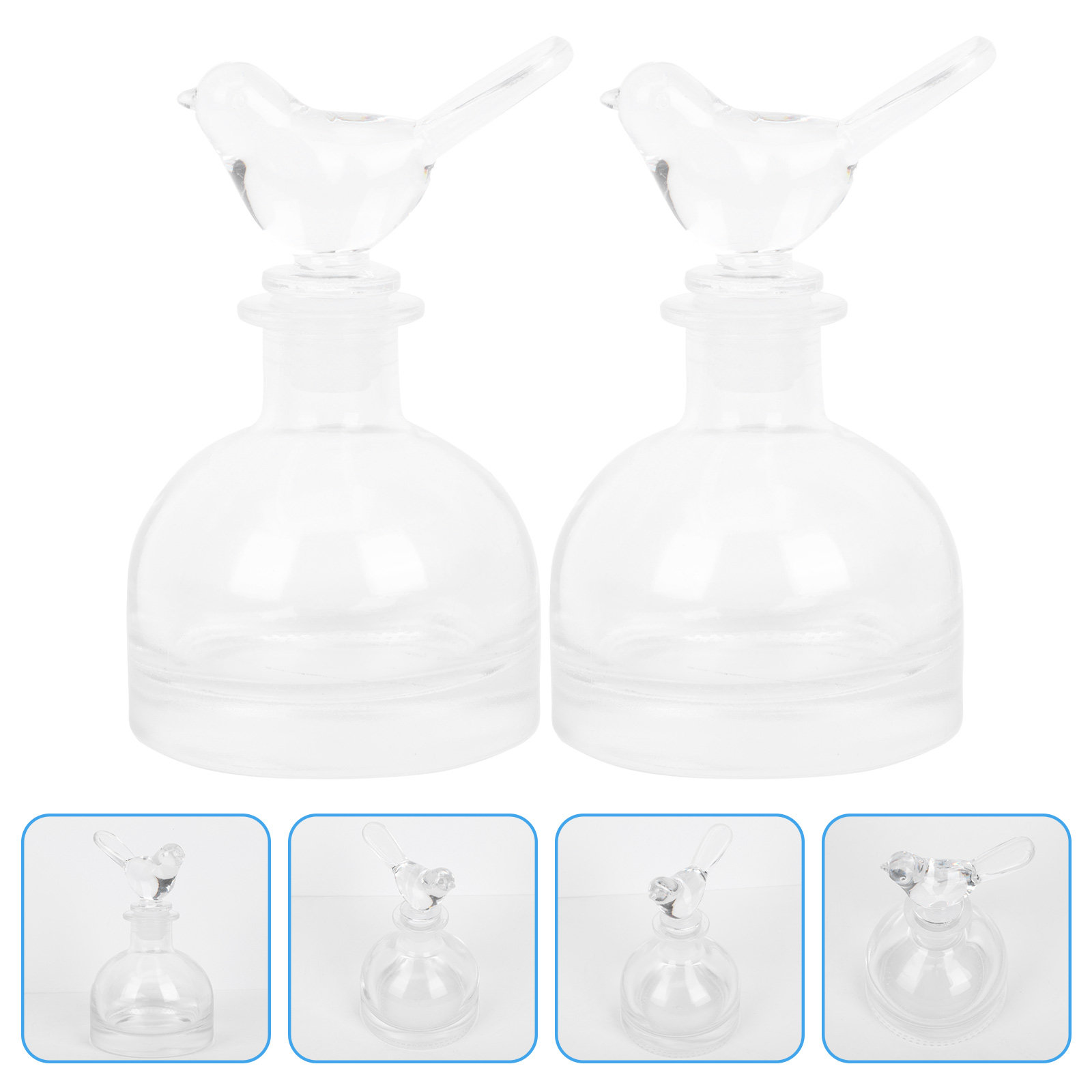 Frascos de perfume de vidro, 2 - Home Fragrance Usa avaliação e preço