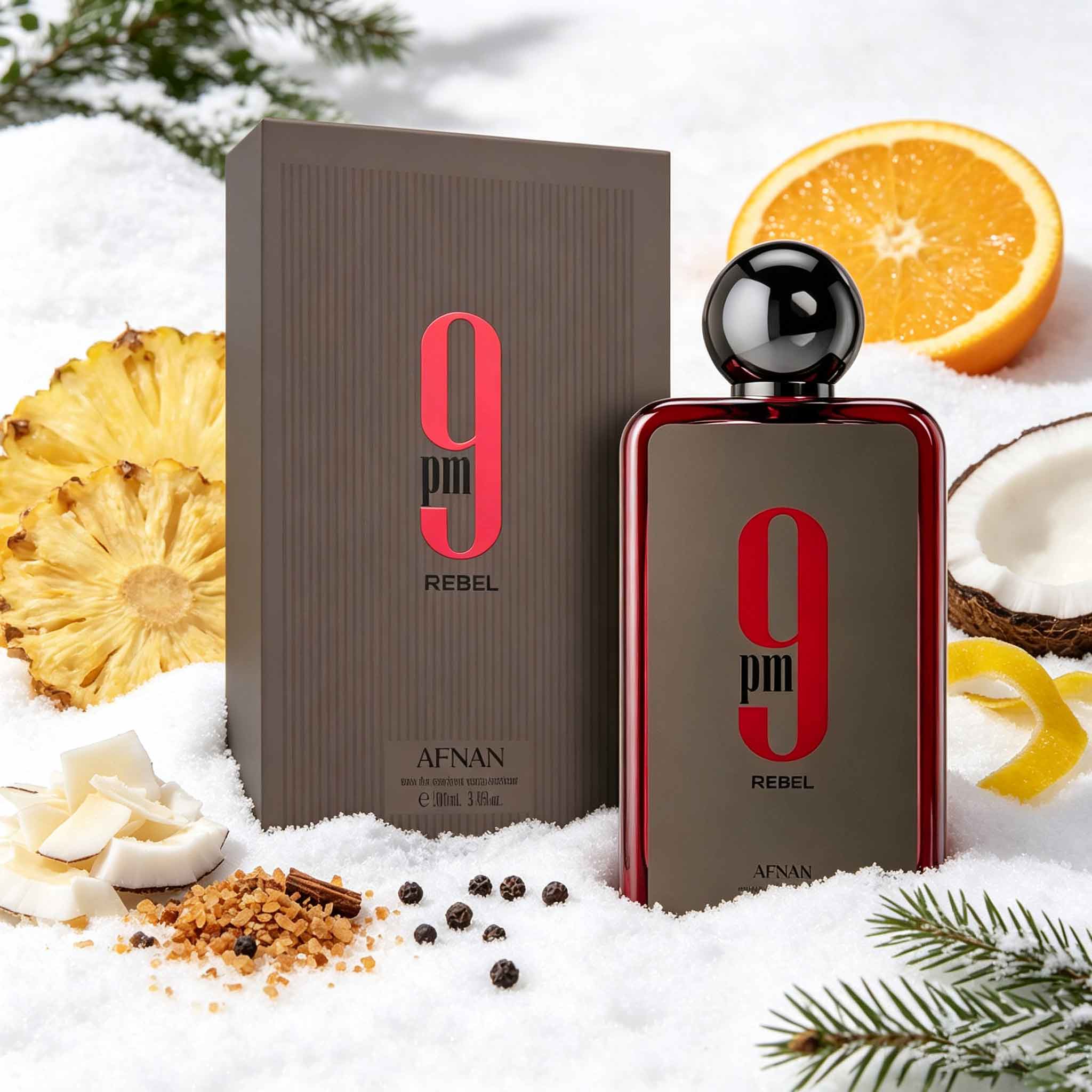 Afnan 9pm Rebel Eau De Parfum  - Home Fragrance Red Wine avaliação e preço