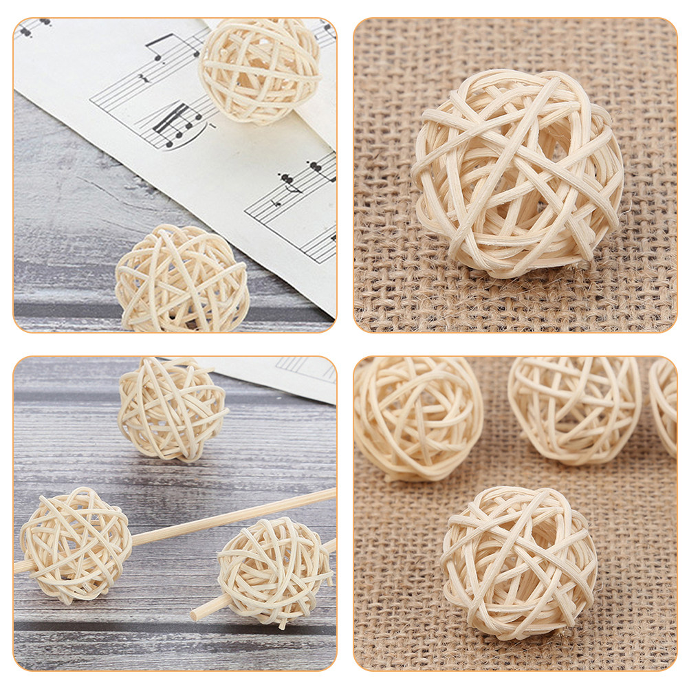 25 Peças de Bolas de Rattan pa - Home Fragrance Fillers avaliação e preço