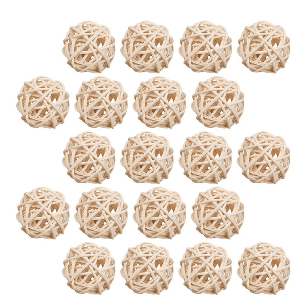 25 Peças de Bolas de Rattan pa - Home Fragrance Fillers avaliação e preço
