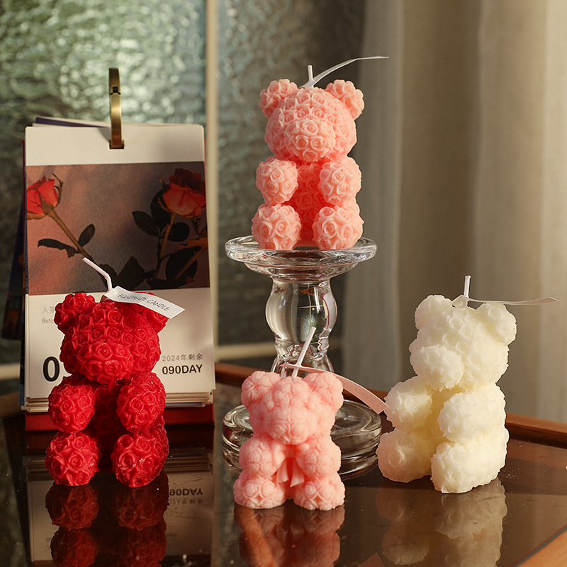 Rose Bear Home Fragrance Premi - Home Fragrance Velas avaliação e preço