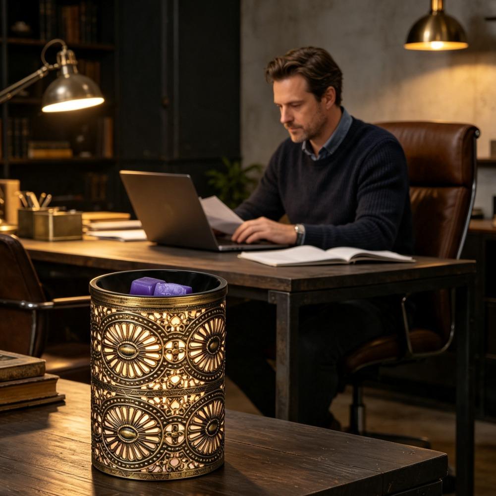 Novo Castiçal de Ferro Geométr - Home Fragrance Usa avaliação e preço