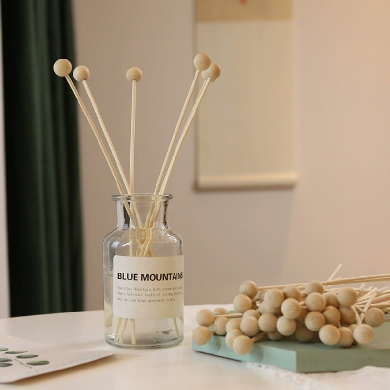30 pçs/lote bola de madeira se - Home Fragrance Kit avaliação e preço